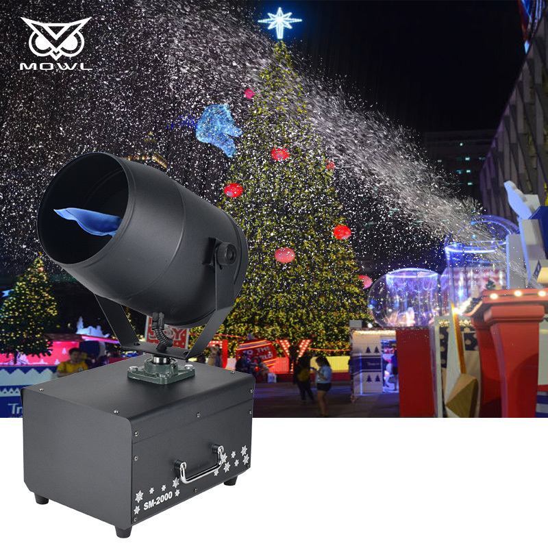 2000W Rotating Artificial Snow Spraying Machine for Christmas Festival Party Events