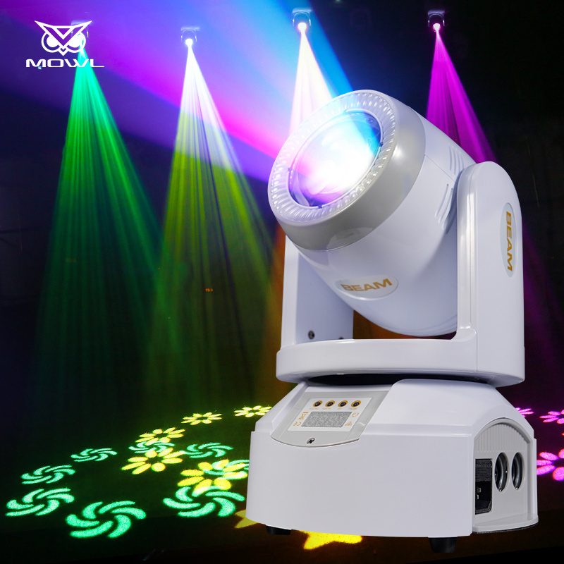 MOWL KTV Nightclub Private Room Disco Stage Rotating 100W Mini Sharpy DMX dj LED Beam Moving Head Light