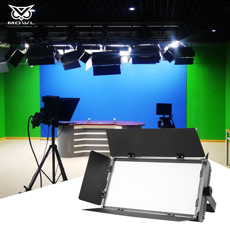 MOWL Professional Audio Video Lighting Equipment DMX512 Soft LED Video Panel Light for Stage TV Studio Photography