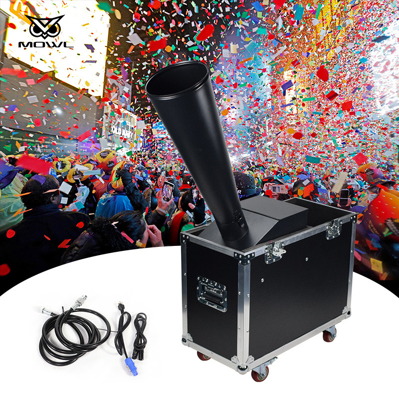 Co2 Confetti Blaster Machine Paper Confetti Cannon For Wedding Stage Party