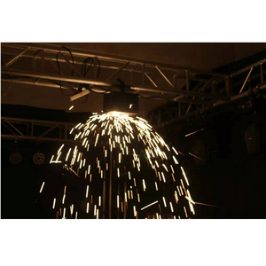 New Design 400W Hanging Upside Down Cold Pyro Fountain Machine Waterfall Fireworks for Wedding Party