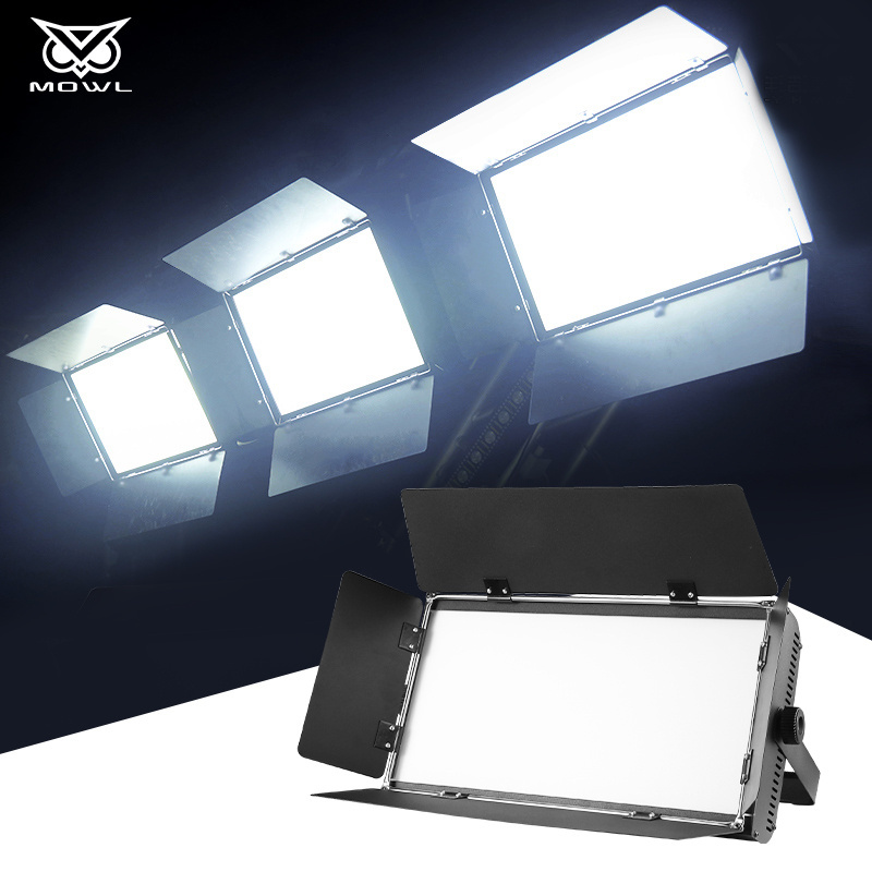 MOWL Professional Audio Video Lighting Equipment DMX512 Soft LED Video Panel Light for Stage TV Studio Photography