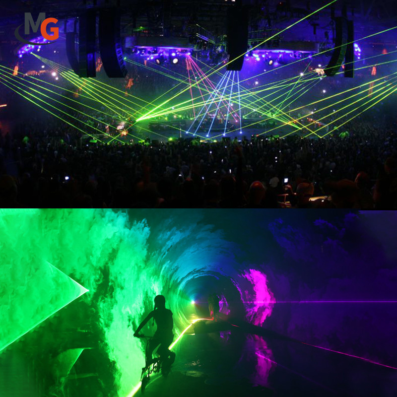 20W RGB Laser Light Show Professional Projector Event DJ Club Laser light Animation Full Color RGB 20w Laser Light