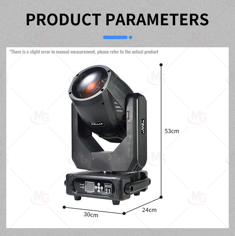 295W Sharpy Beam 295 9R Wide Beam Light Prism Moving Head Light for DJ Disco Stage