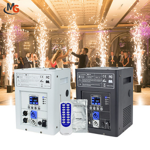 Cold Fireworks Machines DMX 750W Wedding Party Stage Cold Sparkler Machine 650W Mini Cold Fountain Spark Machine