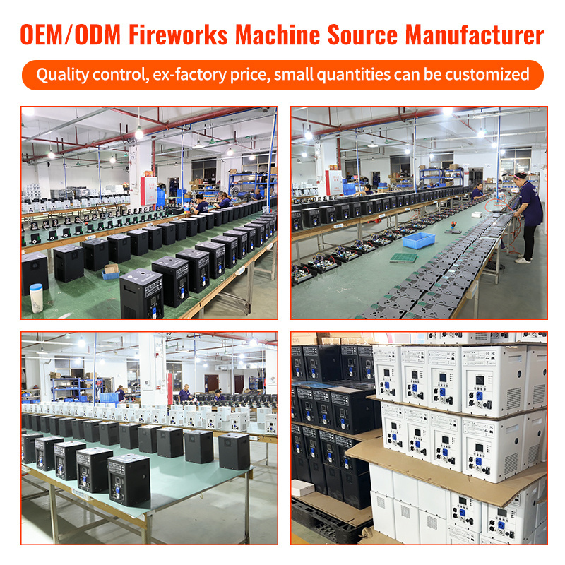 Cold Fireworks Machines DMX 750W Wedding Party Stage Cold Sparkler Machine 650W Mini Cold Fountain Spark Machine