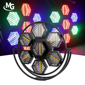 7X50W DMX Strobe LED Retro Light For Stage Club Disco DJ Party Bar Portman P1 Lamp Night Light