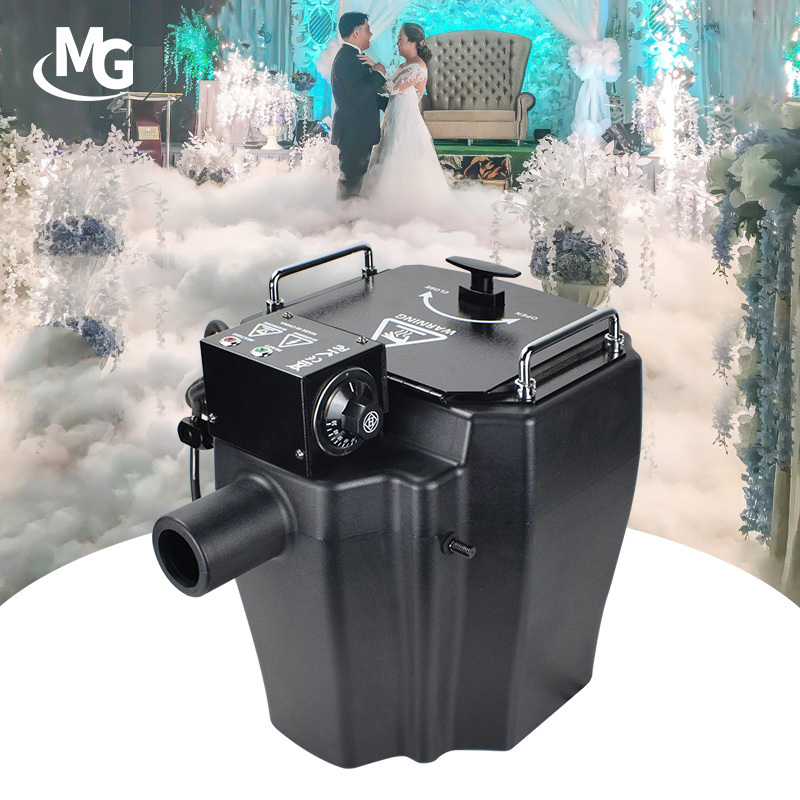 3500W Nimbus Dry Ice Low Fog Machine Base Heavy Smoke Cloud Effect Ground Lying Fogger For Halloween Stage Wedding