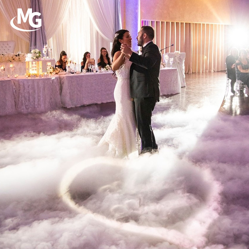 3500W Nimbus Dry Ice Low Fog Machine Base Heavy Smoke Cloud Effect Ground Lying Fogger For Halloween Stage Wedding