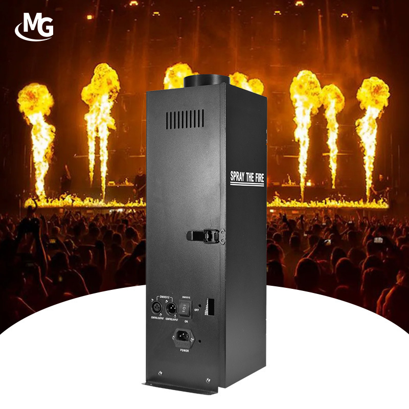 DMX Stage Event Wedding Dj Club Concert Equipment Sparkler Flame Projector Fire Machine