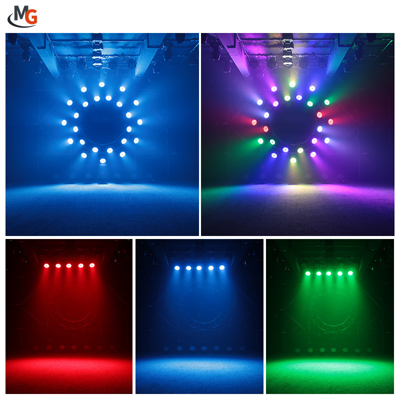 54*3W RGB 3in1 DMX Stage Light 54x3W High Power LED Stage Par Light Spotlight for Disco DJ Theater Wedding Stage Lights