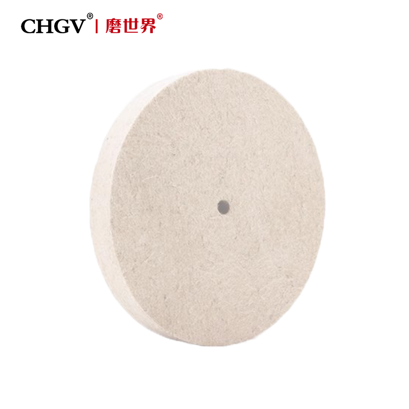 Felt Discs With Pinhole, Stainless Steel Buffing Wheel, Wool Felt Polishing Wheel