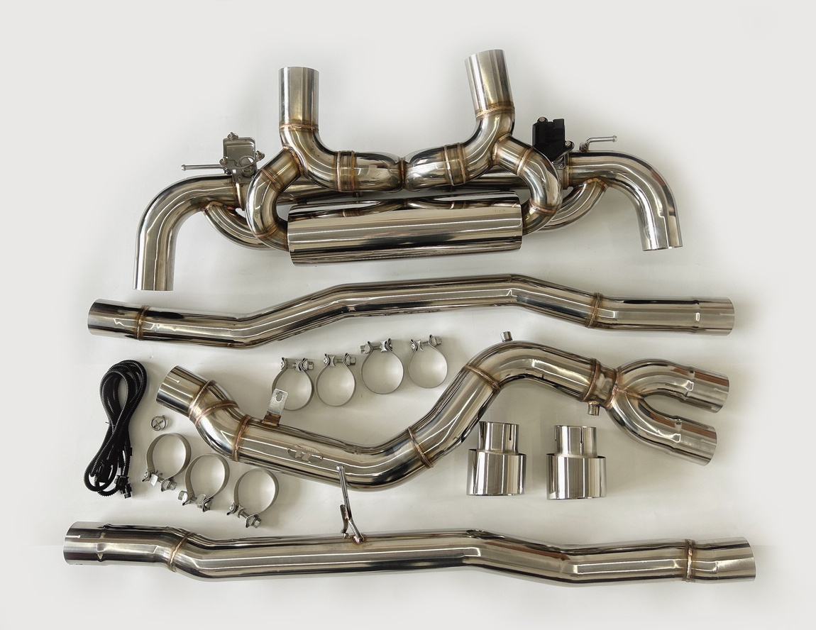 4.5 specifically for Supra GR A90 models designed stainless steel exhaust suite in the system and the exhaust pipe.