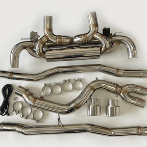 4.5 specifically for Supra GR A90 models designed stainless steel exhaust suite in the system and the exhaust pipe.