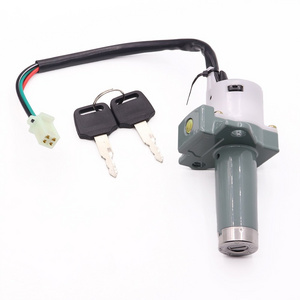 Wholesale Motorcycle Ignition Switch For SKR200 Alloy Plastic lock With 4 Wires