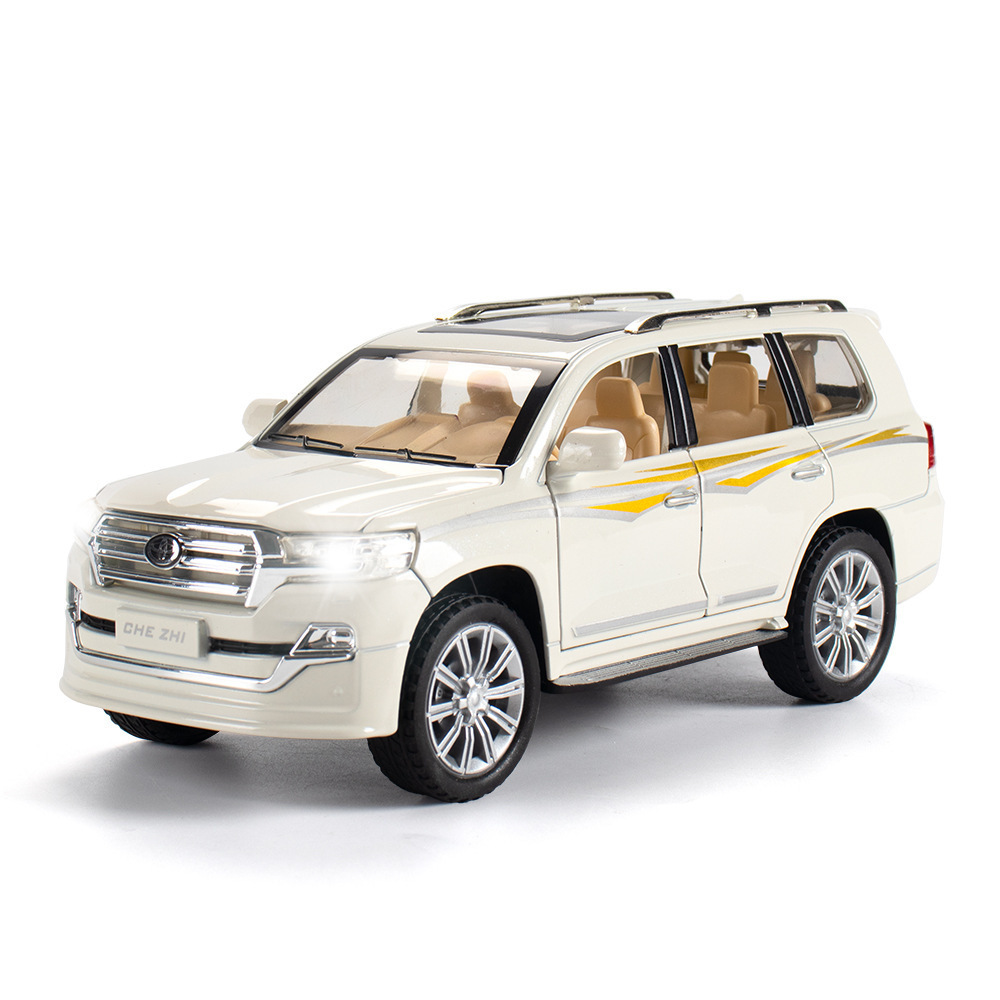 Hot selling style 1:24 Toyota Land Cruiser all door alloy simulation car model for decoration and gifts