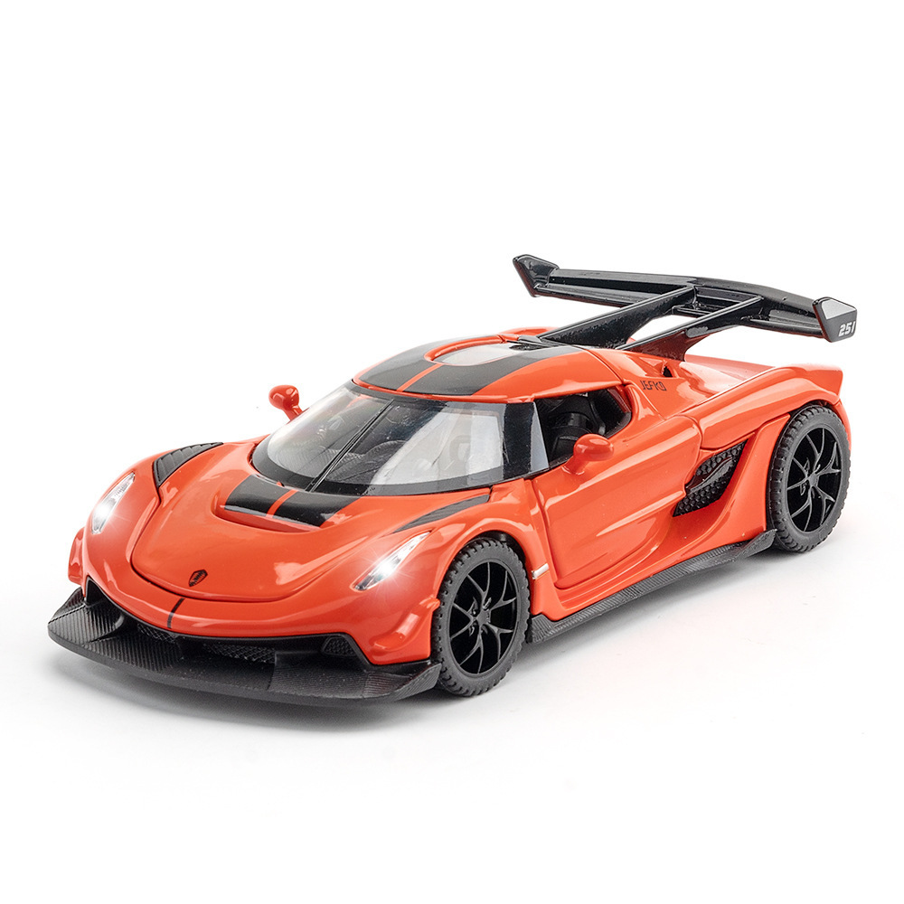 2023 New Car Toys Koenigsegg Alloy Car Model Car Children's Toy Wholesale