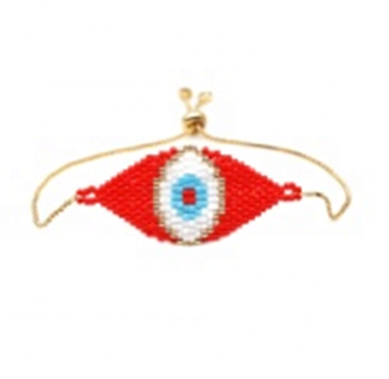 MOYAMIYA MIYUKI Evil Eye Bracelet Gold Armband Pulseras Mujer Turkish Eye tassel Bracelets Handmade accessories men Women