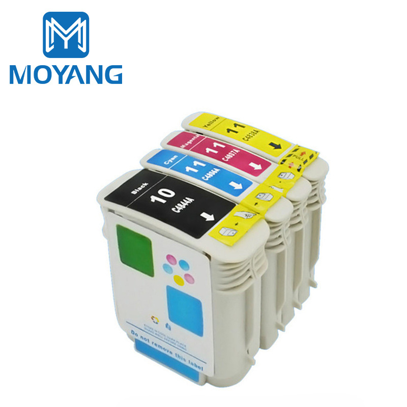 MoYang compatible For hp10 hp11 ink cartridges used for hp 10 11 Business Inkjet 1000/1100d  Designjet 100 plus/110 plus Printer