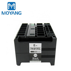 MoYang For EPSON T7431XL T7431 Ink Cartridge WP-M4011 WP-M4521 M4011 M4521 Printer Waste ink bin maintenance box sponge pad