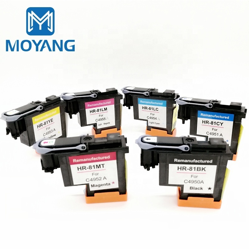 MoYang Perfect Printing printer head compatible for hp81 printhead used for HP5500 5000