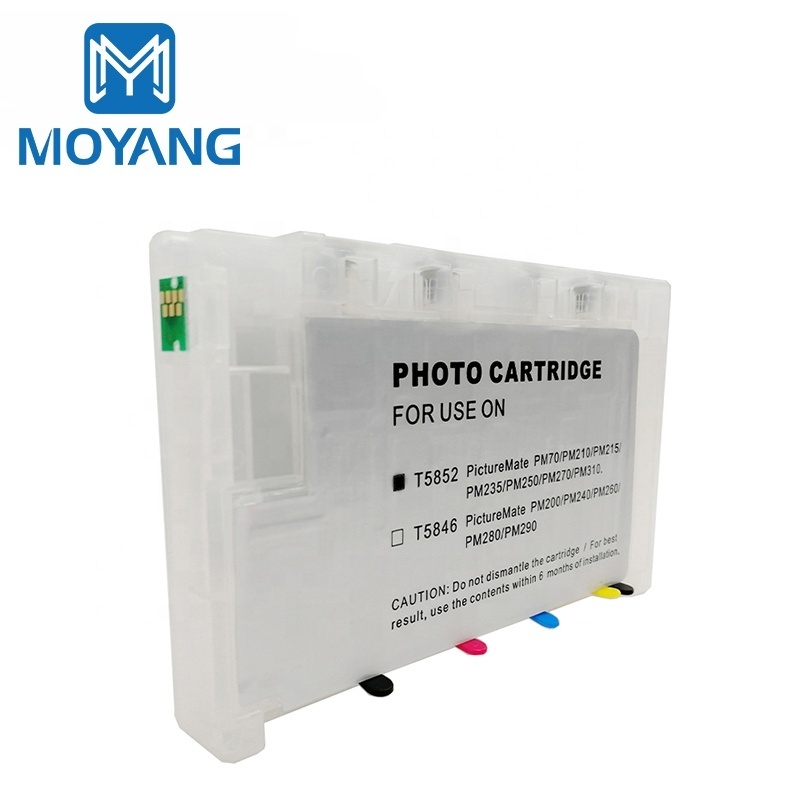 MoYang Hight Quality refillable ink cartridge for epson T5852 with arc chip PM210/PM215/PM235/PM250/PM270/PM310