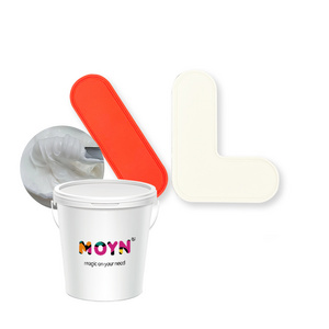 MOYN Silicone Heat Transfer Labels Soft 3D Raised Effect Rubber Brand Logo Stickers for Silk Screen Printing Inks