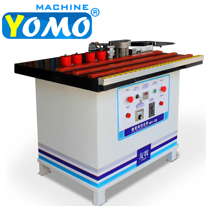 MY-08 Edge Banding Machine automatic PVC strip cutting woodworking edge bander machinery 100kg