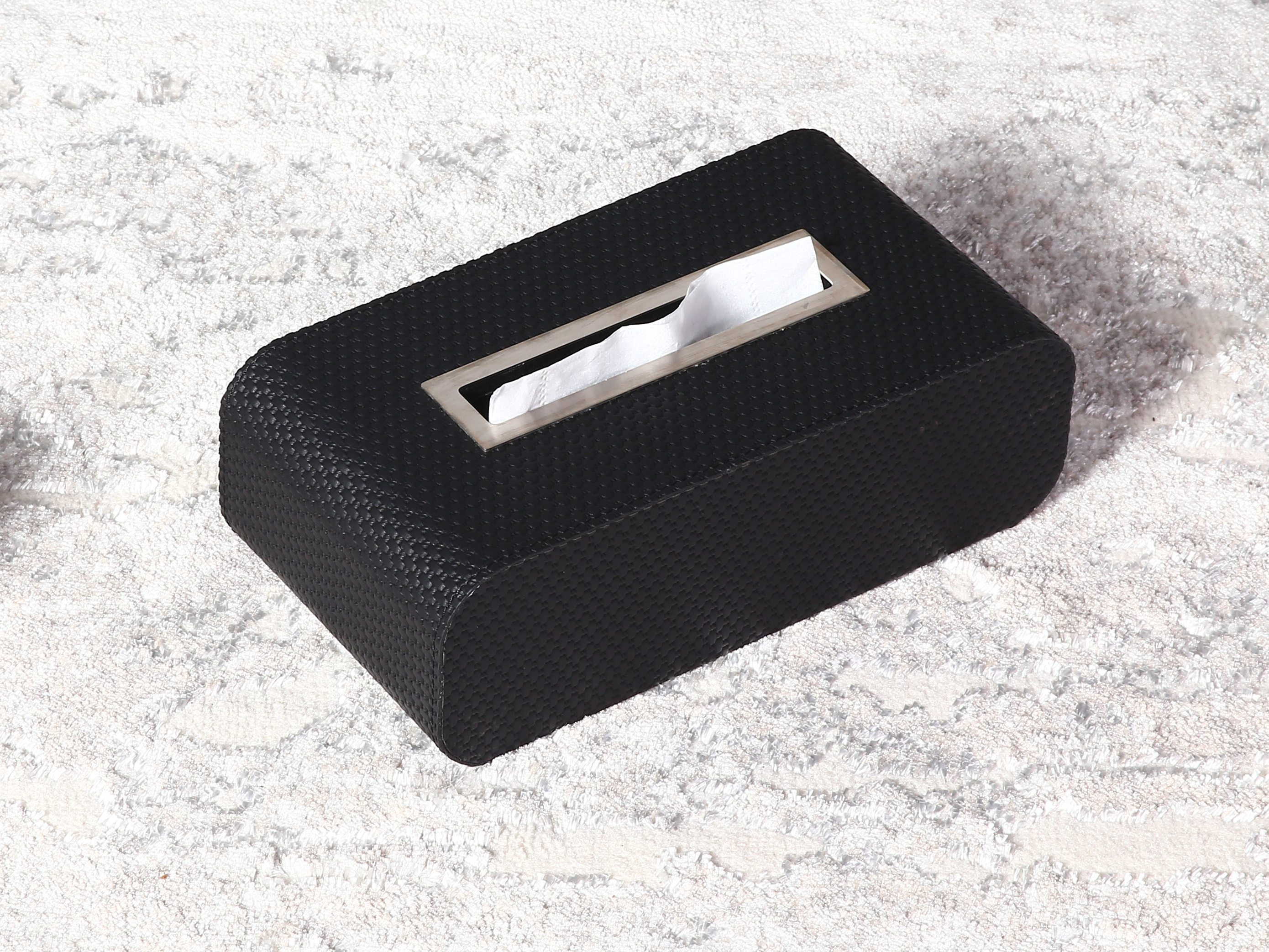 high quality  brushed brass stainless steel House Table Napkin  Holder Paper Cover  Luxury Tissue Box