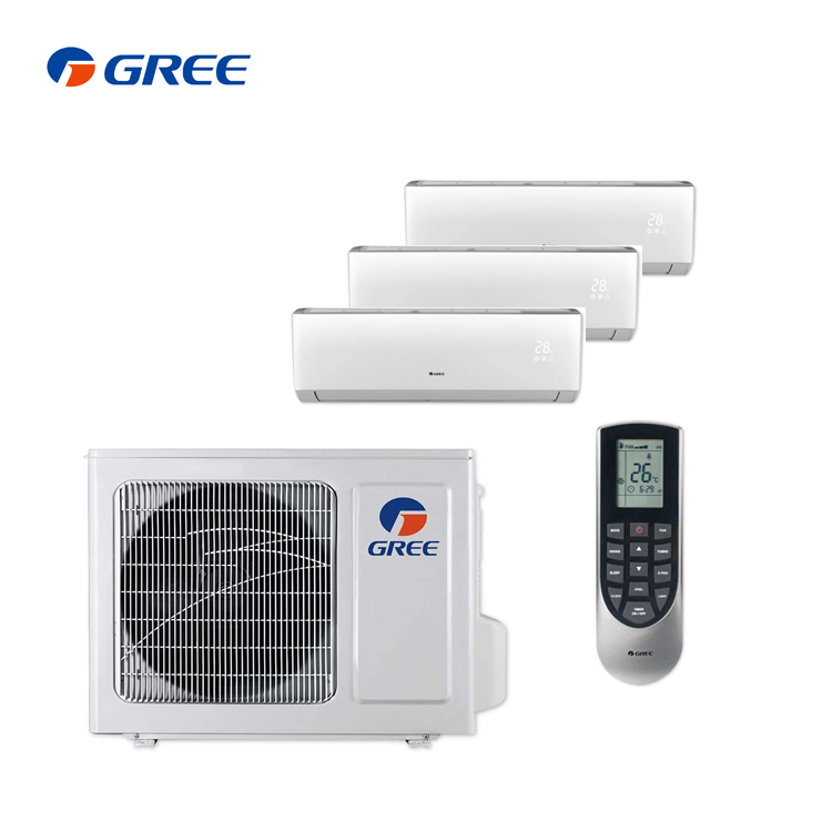 Gree Multi Zone Split Type 3 4 5 Ton HP Conditioning Mini VRF Central AC System Unit 24000 36000 48000Btu Air Conditioner