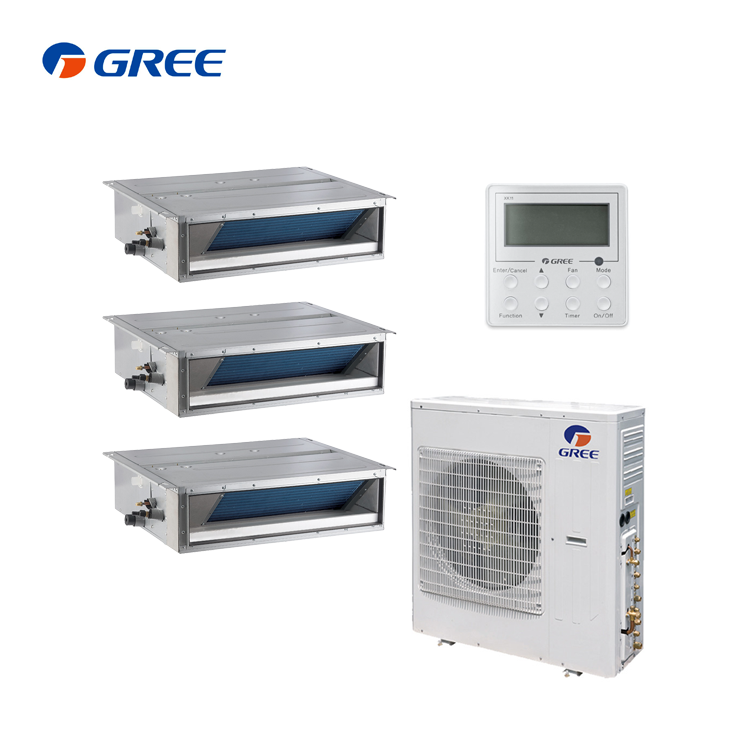 Gree 18000 24000 36000 48000Btu Multi Zone Split Type Mini VRF System Unit Gree Midea Aux AC Air Conditioner