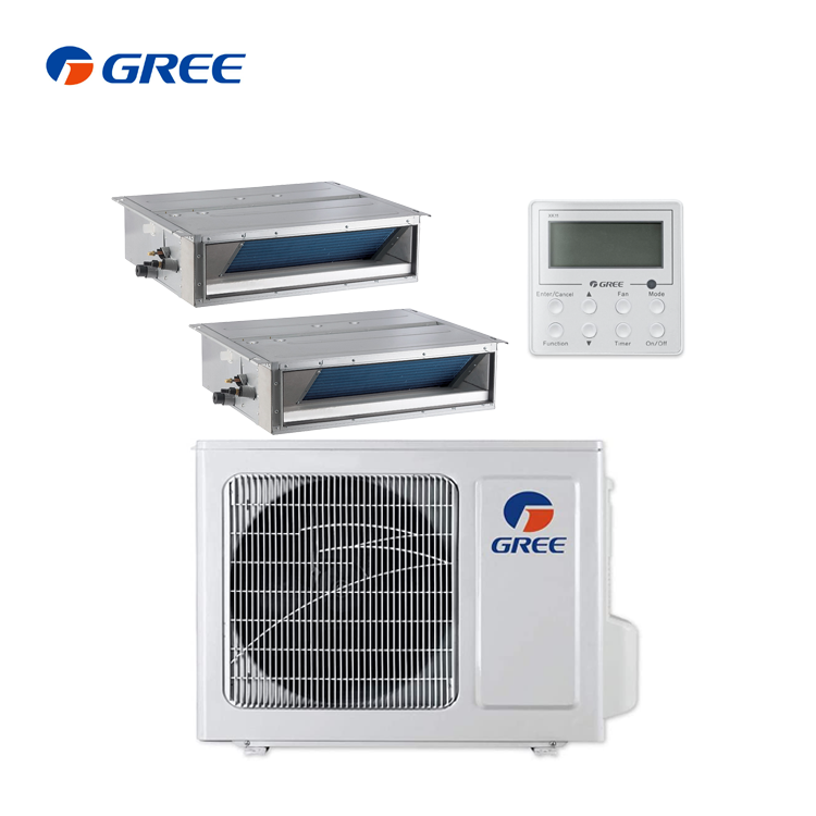 Gree 18000 24000 36000 48000Btu Multi Zone Split Type Mini VRF System Unit Gree Midea Aux AC Air Conditioner