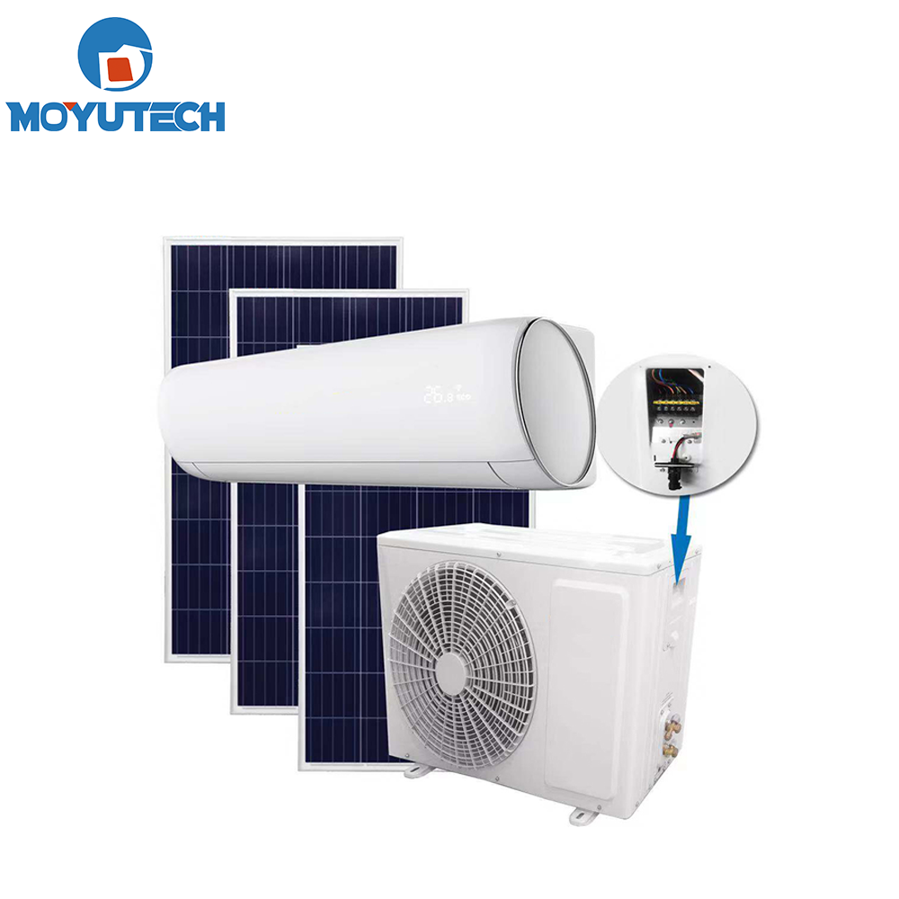 Moyu 1.5 Ton Portable Outdoor Solar Panel Mini AC DC Energy Air Cooler System Unit Solar Air Conditioner Inverter