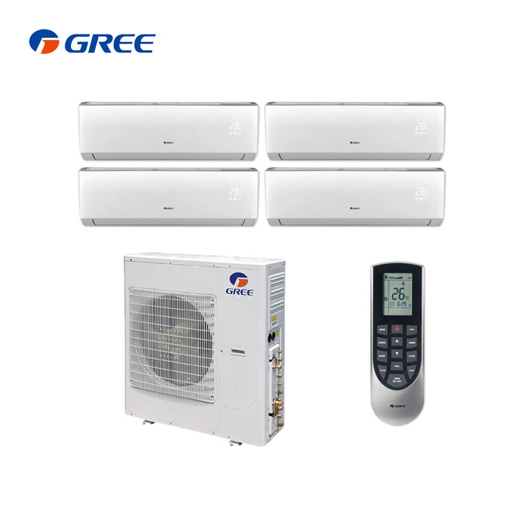 Gree Multi Zone Split Type 3 4 5 Ton HP Conditioning Mini VRF Central AC System Unit 24000 36000 48000Btu Air Conditioner