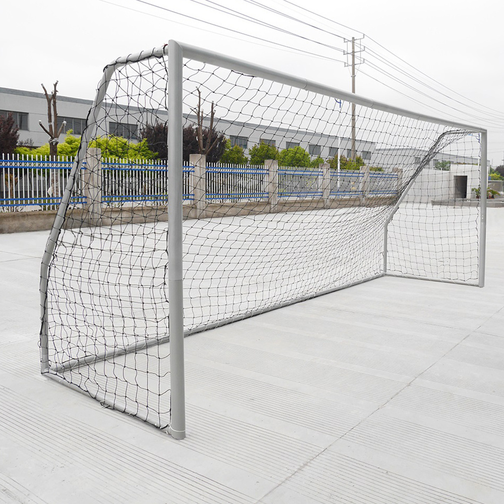 Factory Sale Full Size Team Sports Training Wear Resistant Soccer Metal Post Portable Football Goal Soccer Training Equipment