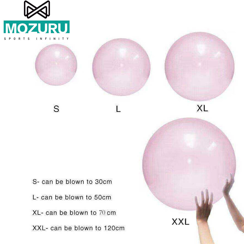 hot selling oversize bubble ball inflatable water ball toys 30-120cm giant water bouncy bubble balloon