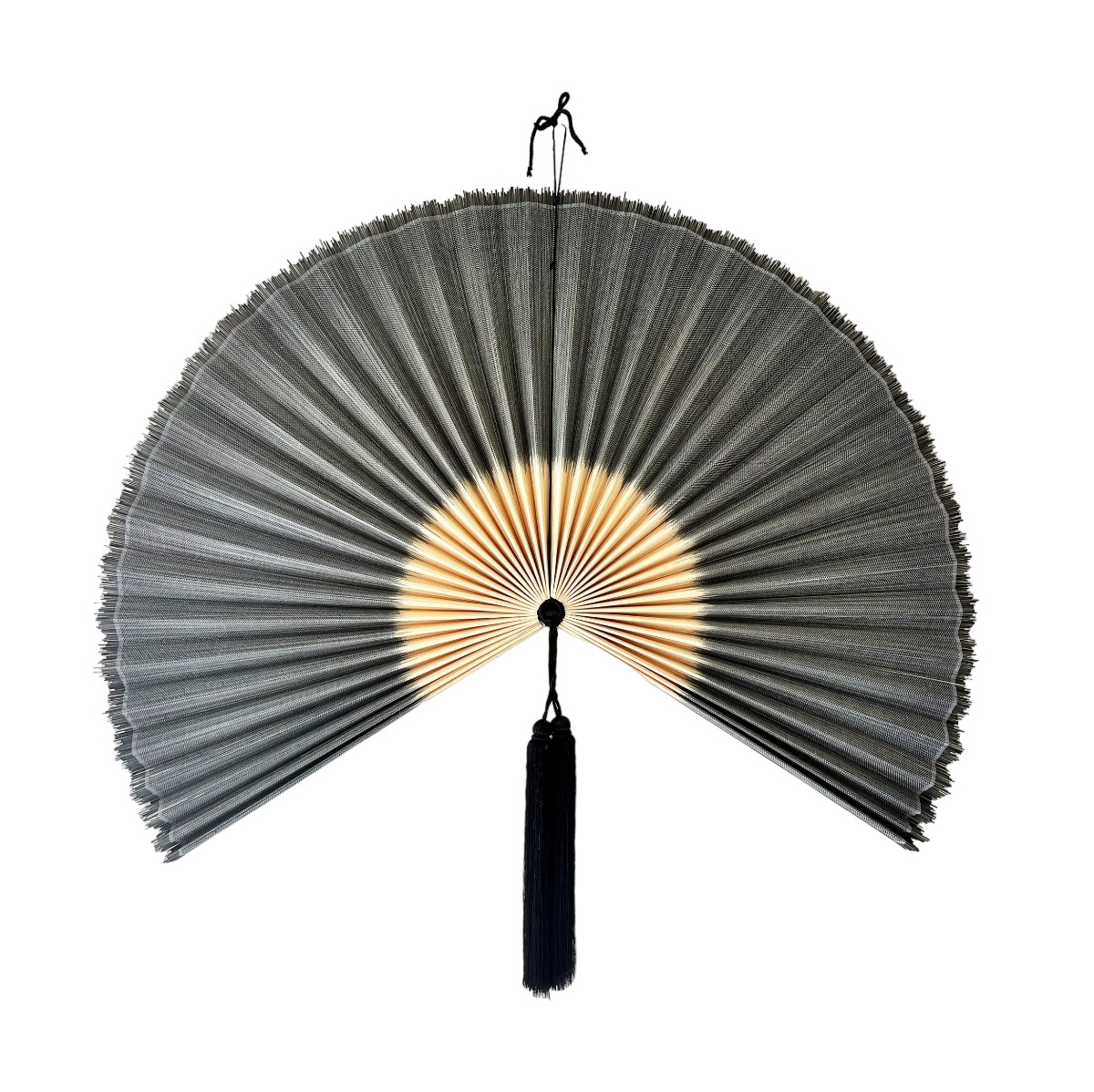 Bed Bohemian Wall Decor Large Wall Hanging Bamboo Fan Bedroom Wall Art Above Bed