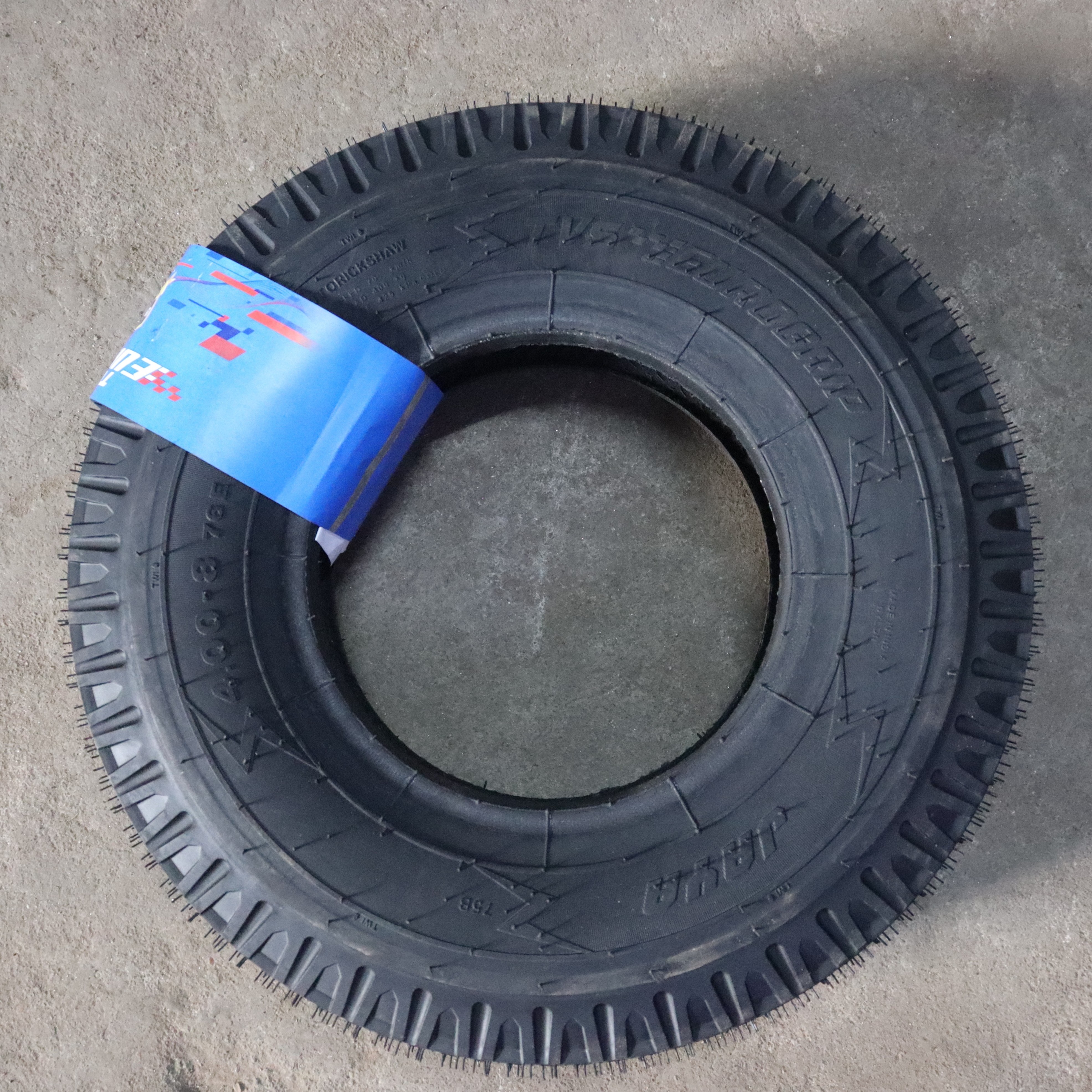 Indian Branded Tyre trader wholesale for Motorized Tuk Tuk size 4.00-8