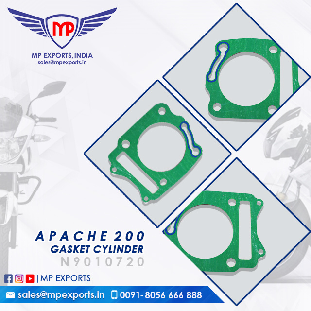 Exports Quality Gasket Cylinder Tvs Apache Spare Parts Two Wheeler Vehicle Replacement