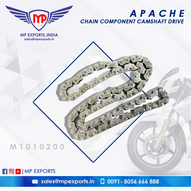 Chain Component Camshaft Drive for TVS Apache 2W motorcycle spare parts available at very cheap price