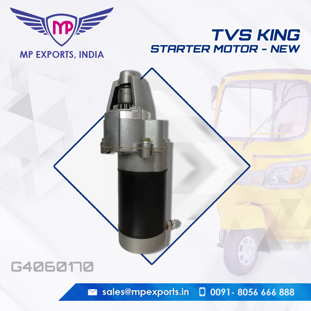 indian made STARTER MOTOR - NEW for baby taxi