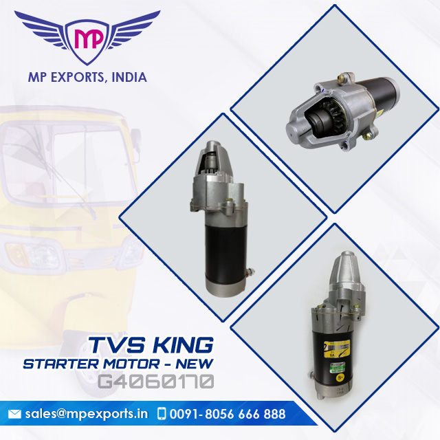 indian made STARTER MOTOR - NEW for baby taxi