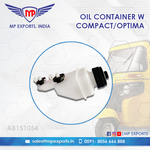 Container with Oil cover for Bajaj Three Wheeler Tuk Tuk wholesale seller at attractive price