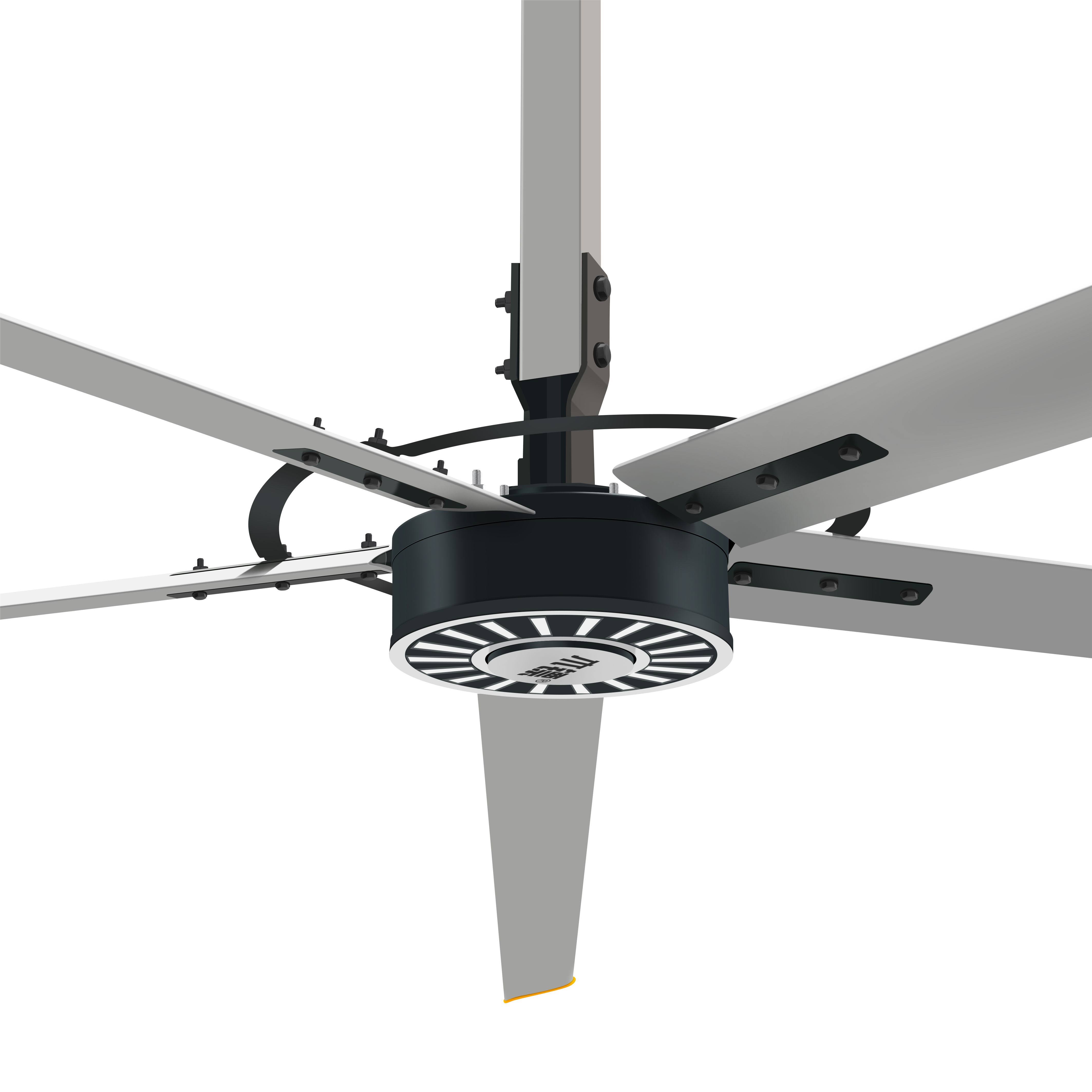 Move-Point Pmsm 24Ft (7.3M) Best Rooms Large Ceiling Fans For High Ceilings Industrial Shop Fan