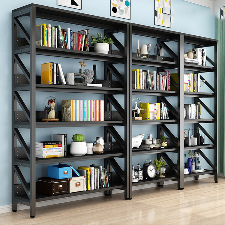 Living Room Modern Book Store Furniture Home Bookshelves Wood MDF Display Rack Vintage Cabinet Bookcase Bookshelf Book Shelves