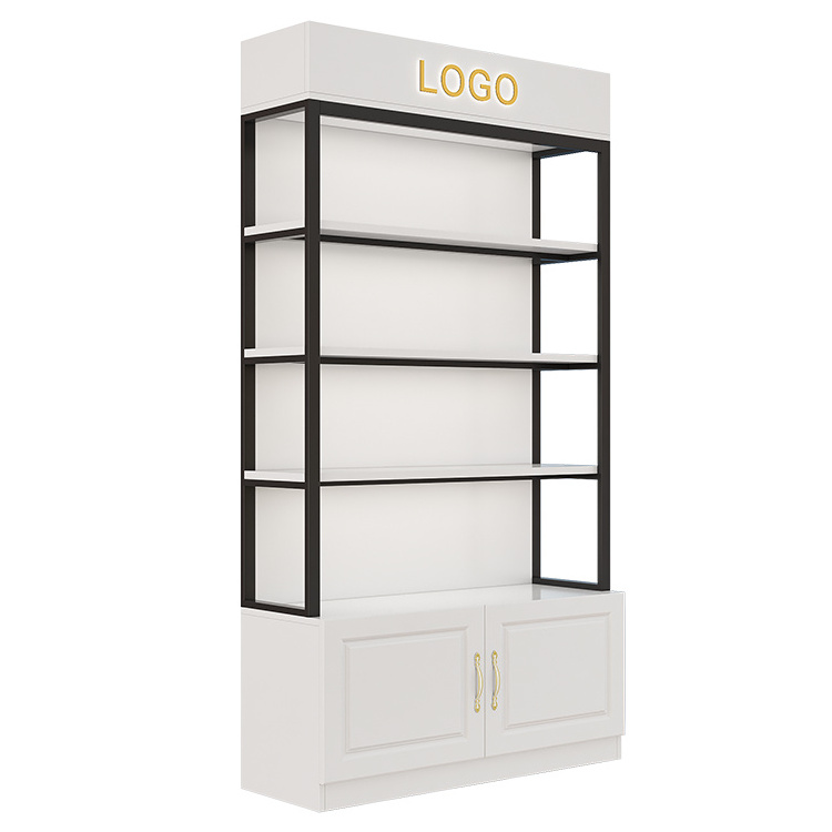 Convenience Store Floor Cigarette Display Cabinet Smoke Shop Display Furniture Rack Stand Tobacco Showcase