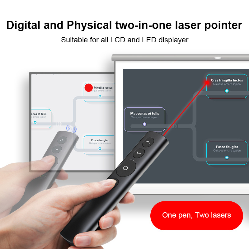 Laser pointer LCD screen projection screen dedicated speech pen rechargeable laser pointer