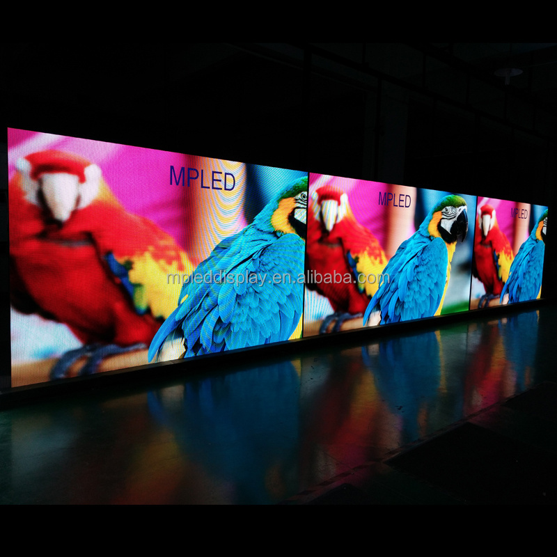 3D stage curved led background with video processor P3.91/P4.81 led display screen 500x500mm