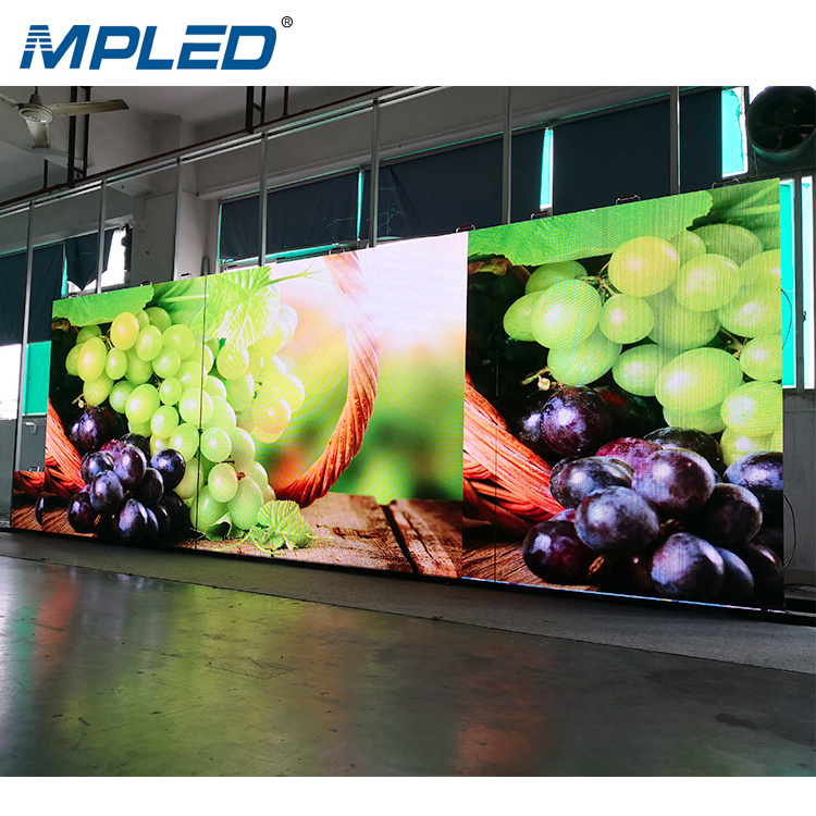 MPLED Die-casting aluminum cabinet indoor rental led display p2.5 P3 P4 rgb smd indoor 2.5mm led video wall