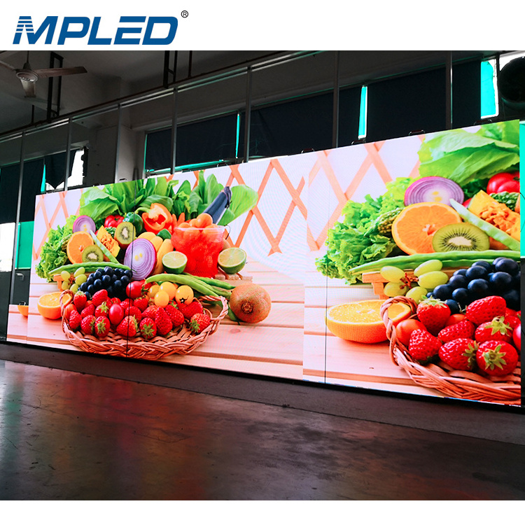 MPLED Die-casting aluminum cabinet indoor rental led display p2.5 P3 P4 rgb smd indoor 2.5mm led video wall